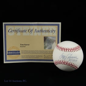 Tom Seaver Signed OML Baseball (Steiner/MLB COA)