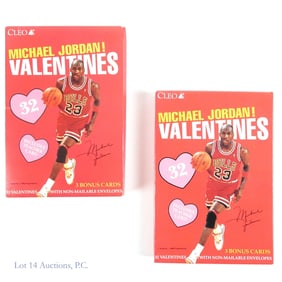 1991 Cleo Michael Jordan Valentines Sets (Sealed)
