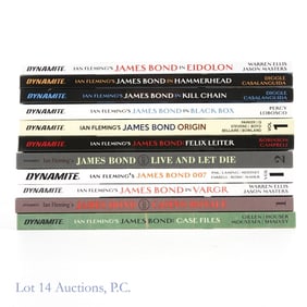 Hardcover James Bond Graphic Novels (11)
