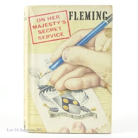 On Her Majesty's Secret Service 1st Ed. James Bond