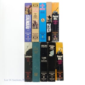 Bookcase Games, Sealed, Unpunched (10)