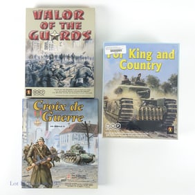 ASL Games Modules, King & Country NIB. (3)