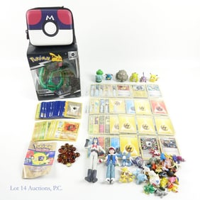 Pokemon Cards, Figures, Accessories