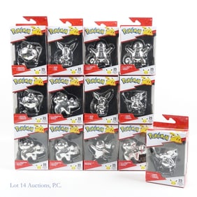 Pokemon 25th Anniversary Silver Figures (NIB) (13)