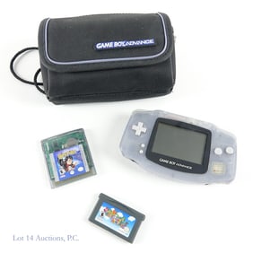 Gameboy Advance & Games (2)