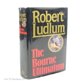 The Bourne Ultimatum, R Ludlum 1st Edition Signed