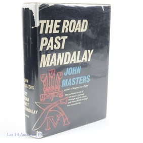 Road Past Mandalay, John Masters 1st Ed. Signed