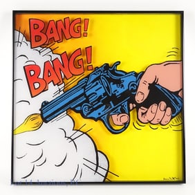 "Bang! Bang!" Pop Art Painting