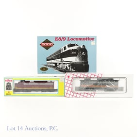 HO Scale Locomotives Life-Like, Atlas, Stewart (3)