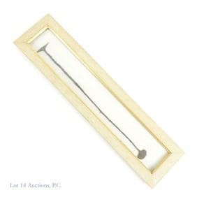 Gizzy (Kissi) Penny (Africa - Liberia) With Frame