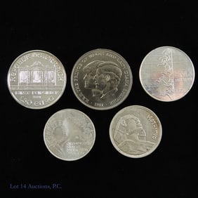 1957 - 2021 Silver/Clad World Coins ASW 1.9 Ozt -5