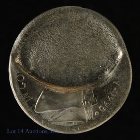 1996-P USA Jefferson 5c Broadstruck Error (CH BU)