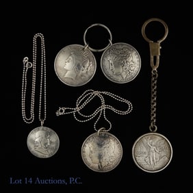 90%-Silver U.S. Coin Jewelry (5)