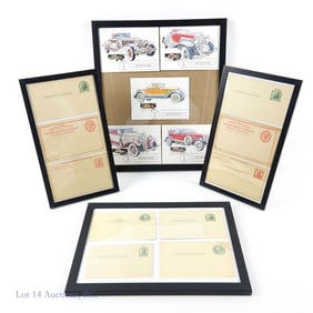Framed FDOI & Prepaid Postal Cards (15)
