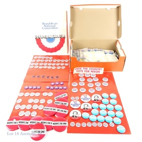 1960s Various Nixon Political Items +300