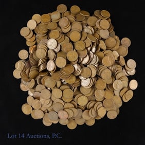 Lincoln Wheat Cents (750)