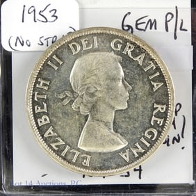 1953 Canada Silver Proof Dollar (GEM)