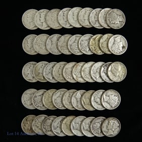 USA 90%-Silver Mercury Dimes (41)