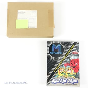 Atari 2600 Kool Aid Man Video Game (Sealed + Box)