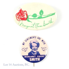1964 USA Margaret Chase Smith Political Items (2)