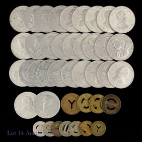 USA Transit & Presidential Aluminum Tokens (30)