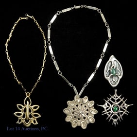 Los Castillo Madeline Sterling Silver Pendants