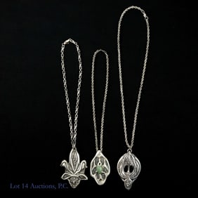 Los Castillo Madeline Sterling Silver Pendants ++