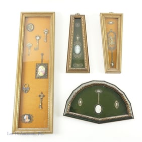 Vintage Framed Cameos / Filigree Displays (4)