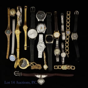 Watches Swiss, Sterling, For Parts or Repair (+20)