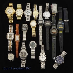Men's Watches For Parts or Repair (+15)