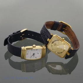 Raymond Weil & Hamilton 18k GP Watches