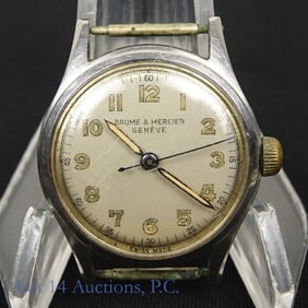 Baume et Mercier WWII Era Military Style 17J Watch