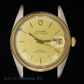 Tudor Prince Oysterdate Two Tone Watch by Rolex