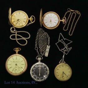 Pocket Watches, Illinois, Caravelle, Fossil (5)