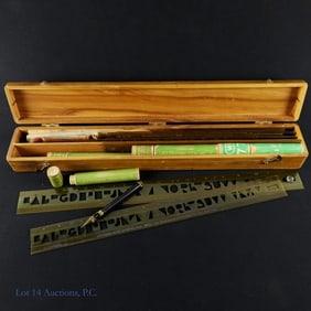 Wrico Lettering Set w/ Pens and Case