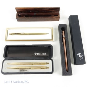 Landes, Parker, Tactile Turn + Pens, Pencils (5)