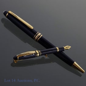 Mont Blanc Meisterstuck Pen & Fntn Pen Brooch