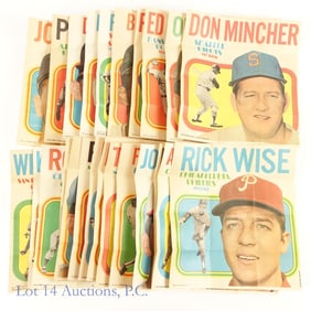Complete Set 1970 Topps Baseball Posters