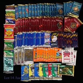 Sealed Packs of Baseball Cards, Donruss + (+100)
