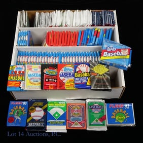 Sealed Baseball Card Packs, Topps, Fleer (+100)
