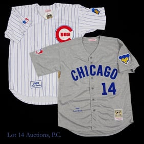 Ernie Banks & Ron Santo Replica Jerseys