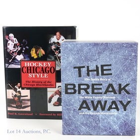 Chicago Blackhawks Book (Multi Signed) ++
