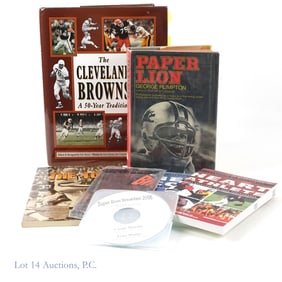 Cleveland Browns Book (Multi Signed) ++