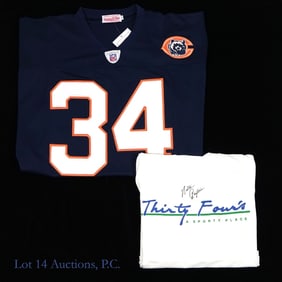 Walter Payton Replica M&N Jersey And T-Shirt