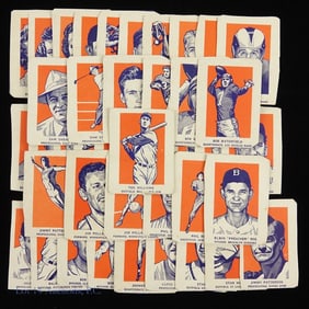 1952 Wheaties Hand Cut Sports Cards (44)