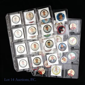 36 Salada Topps And Shirriff Sports Coins