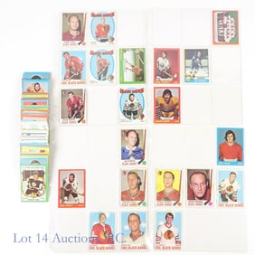 125 Topps Hockey Cards From 1970's