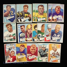 1952 Bowman Large Football Cards (McElhenny RC)