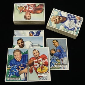 1951 Bowman Football Cards  (61 Unique)