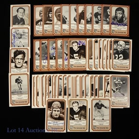 1974 & 75 Fleer Immortal Roll Football Cards